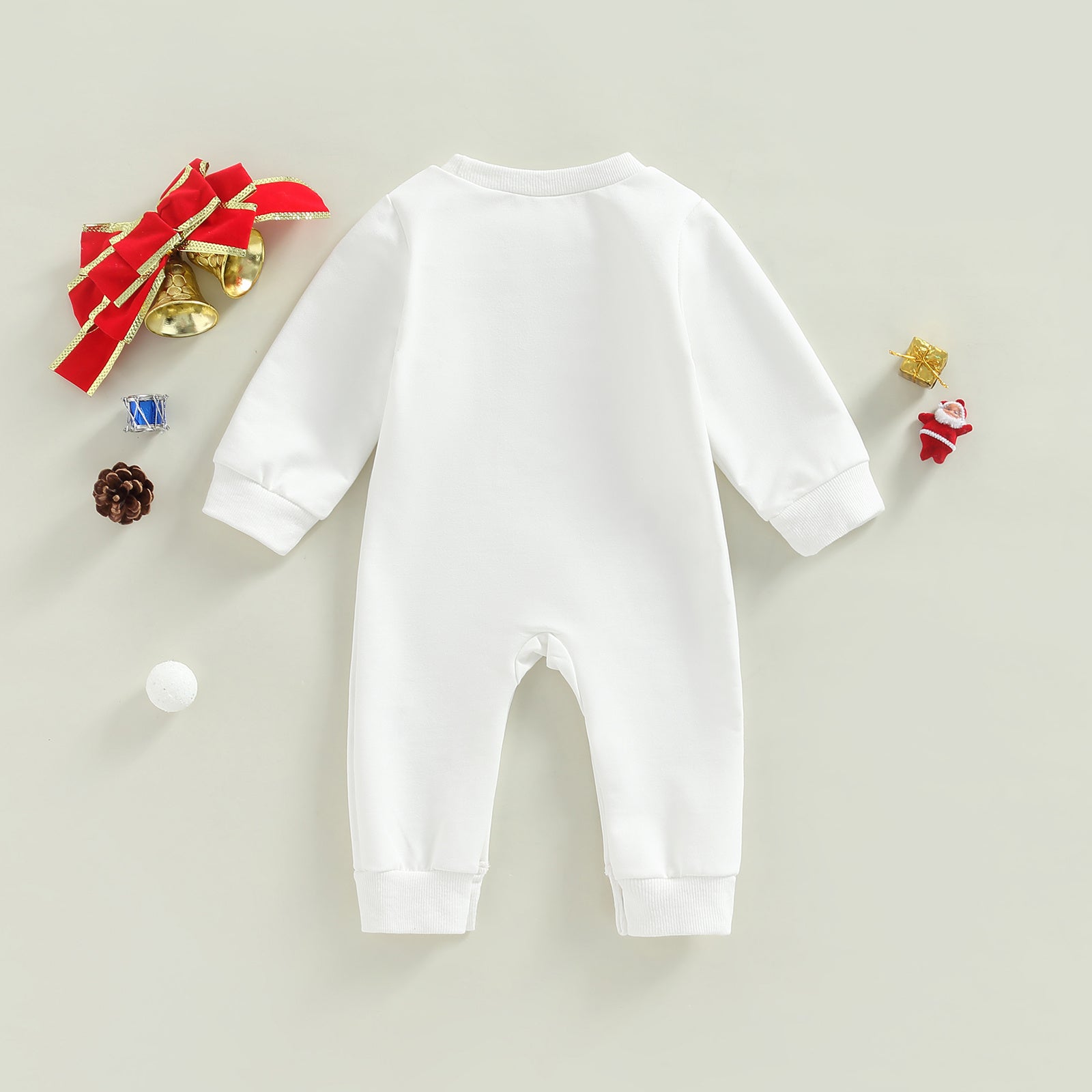 Fluffy Christmas Baby Outfit