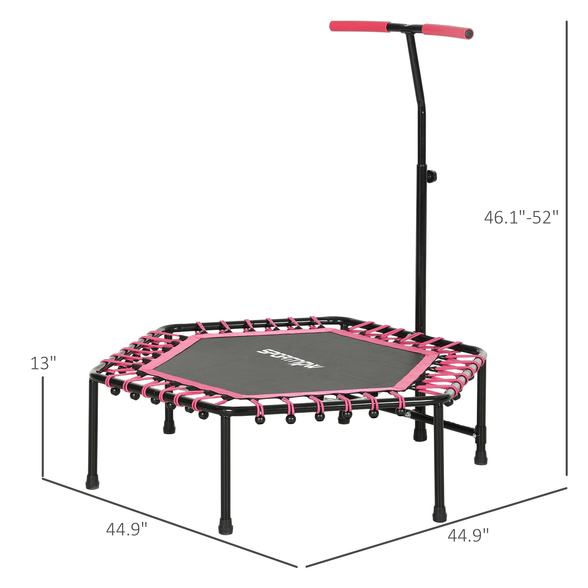 LED Light Rebounder Trampoline