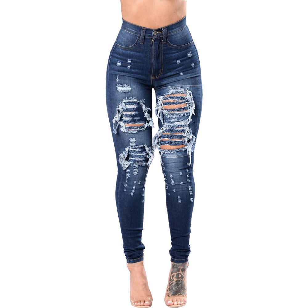 Women’s Ripped Denim Jeans