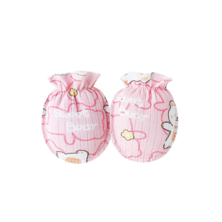Baby Anti-Scratch Gloves Set