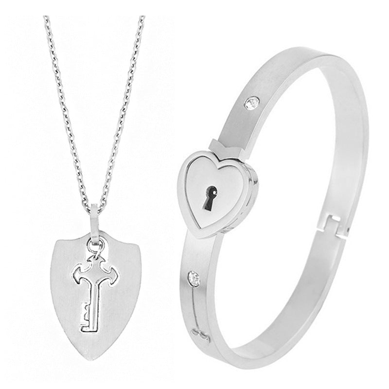 Titanium Steel Love Set