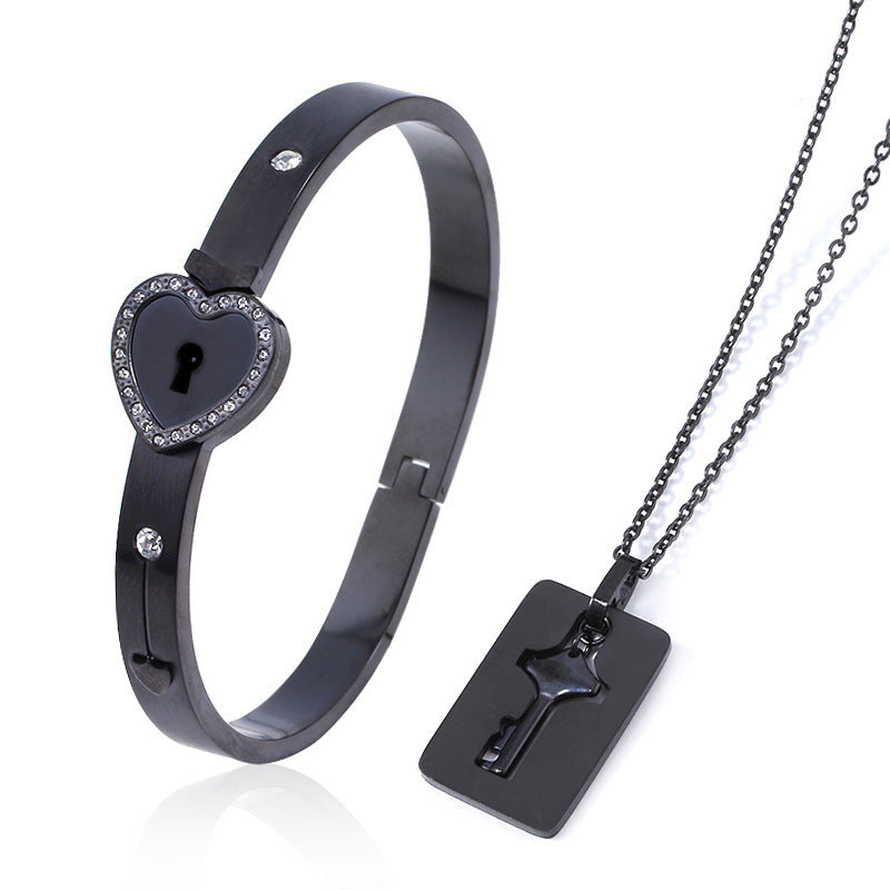 Titanium Steel Love Set