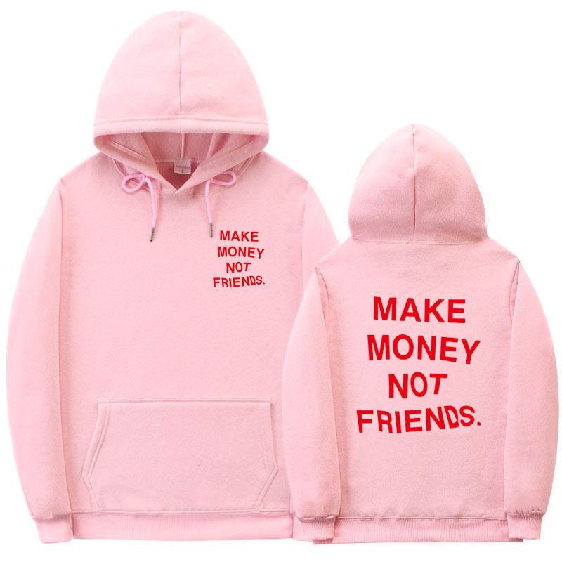 Trendy Fleece Pullover Hoodie