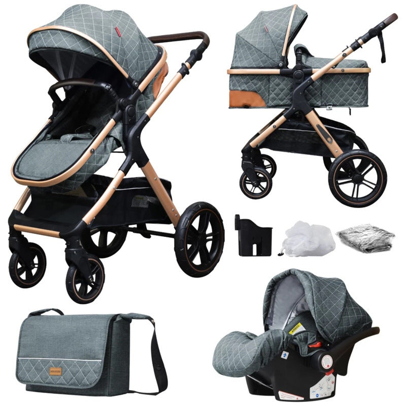 Lightweight Folding Baby Stroller