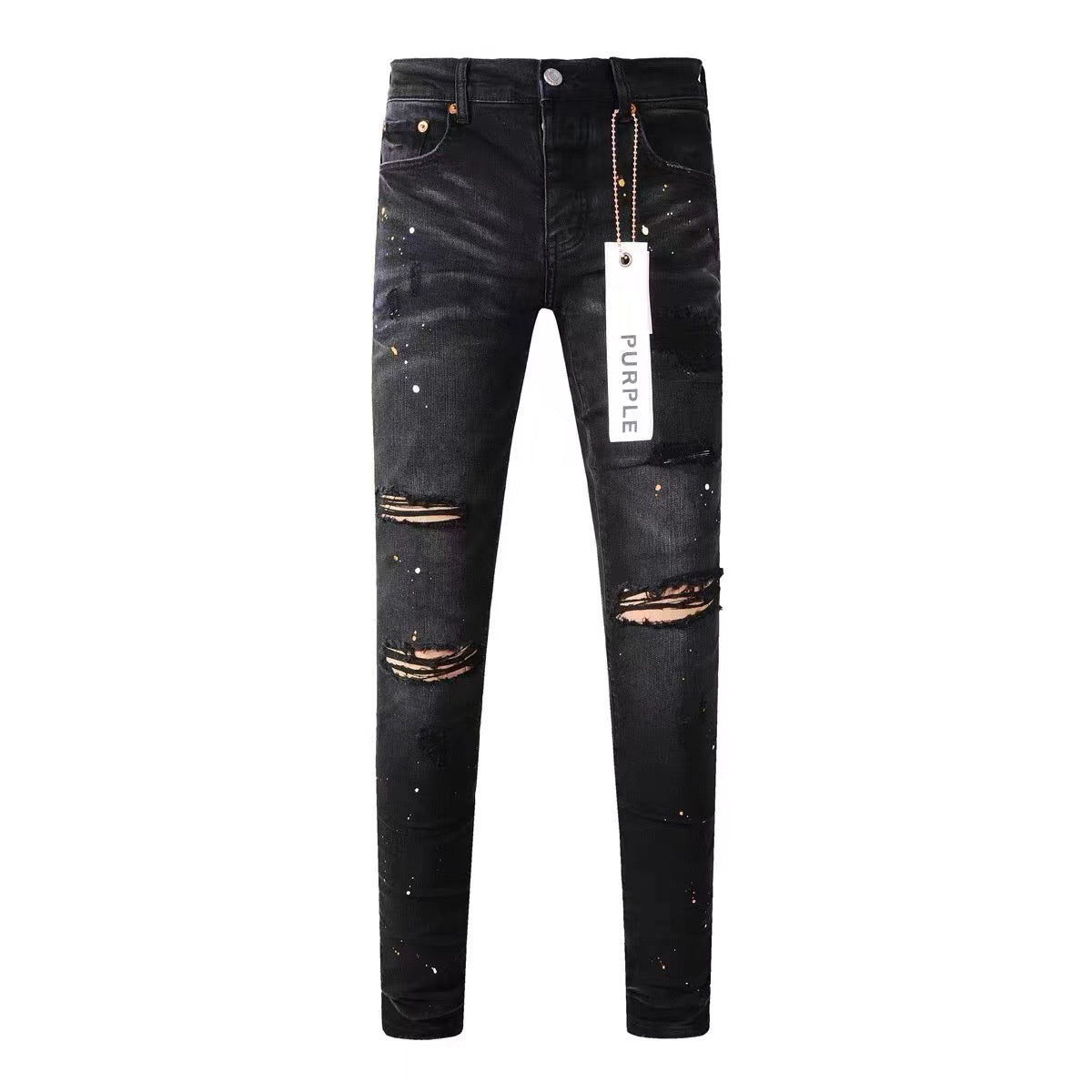 Trendy Retro Straight Jeans