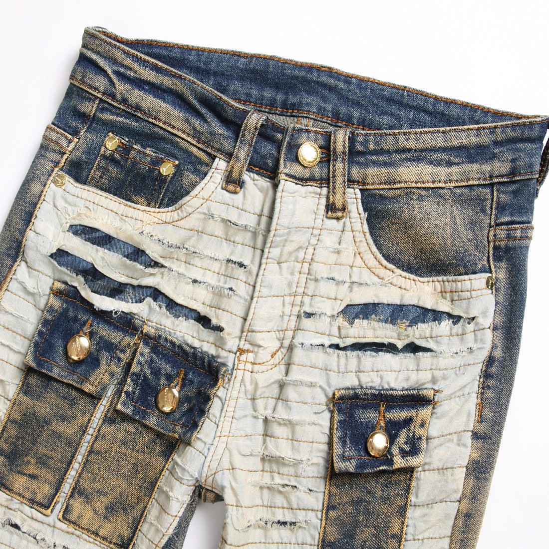 Trendy Mid-Rise Cargo Pants