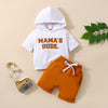 Hooded Short Sleeve Set
