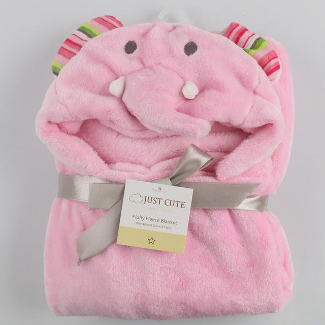 Baby Hooded Fleece Bath Towel