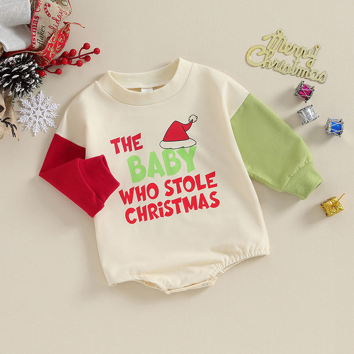 Cute Holiday Crawling Suit