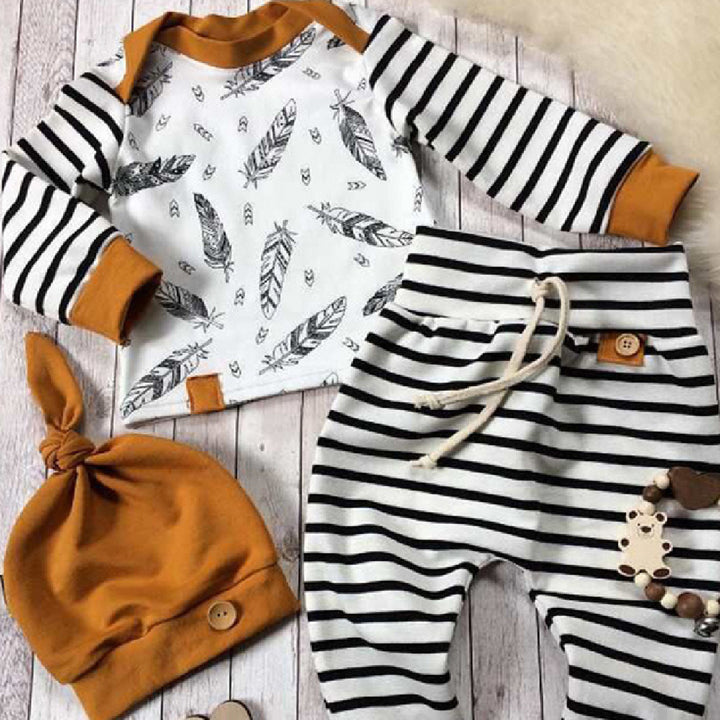 Trendy Kids 3-Piece Outfit Set