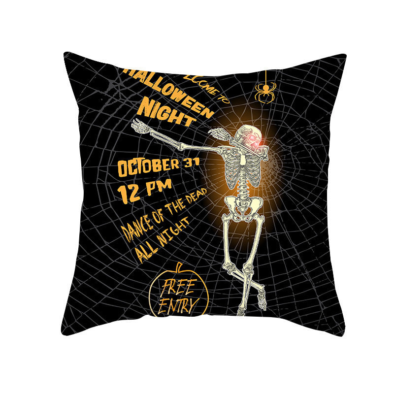 Halloween Pillowcase Pumpkin 🎃 – cozy throw pillow with pumpkin design