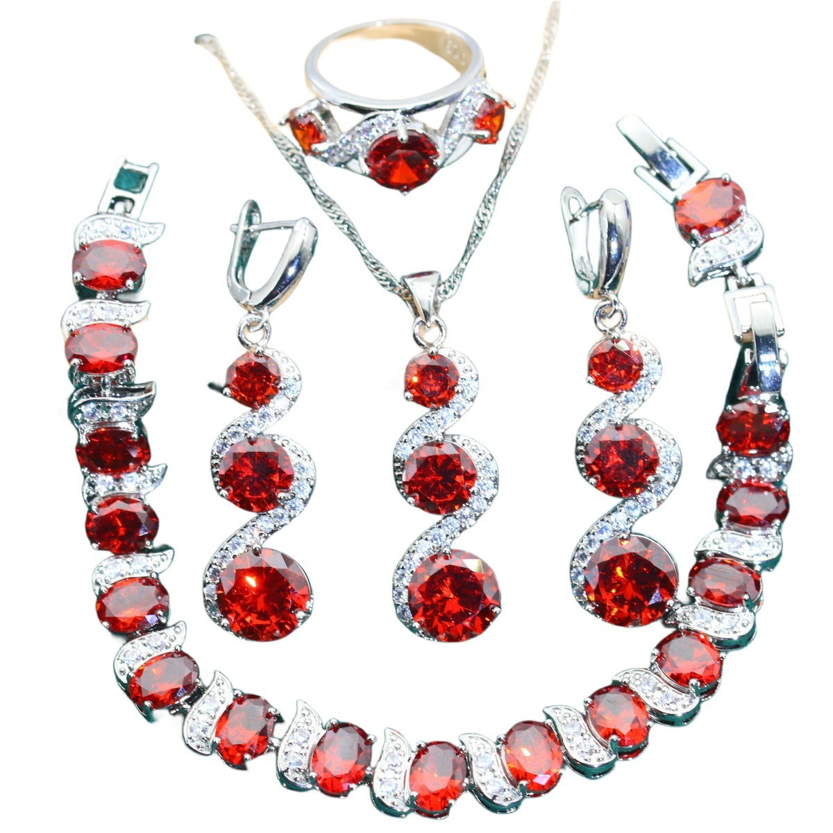 Luxury Zircon Jewelry Gift Set