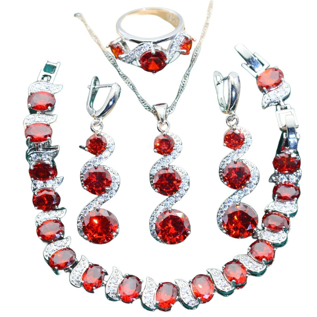 Luxury Zircon Jewelry Gift Set