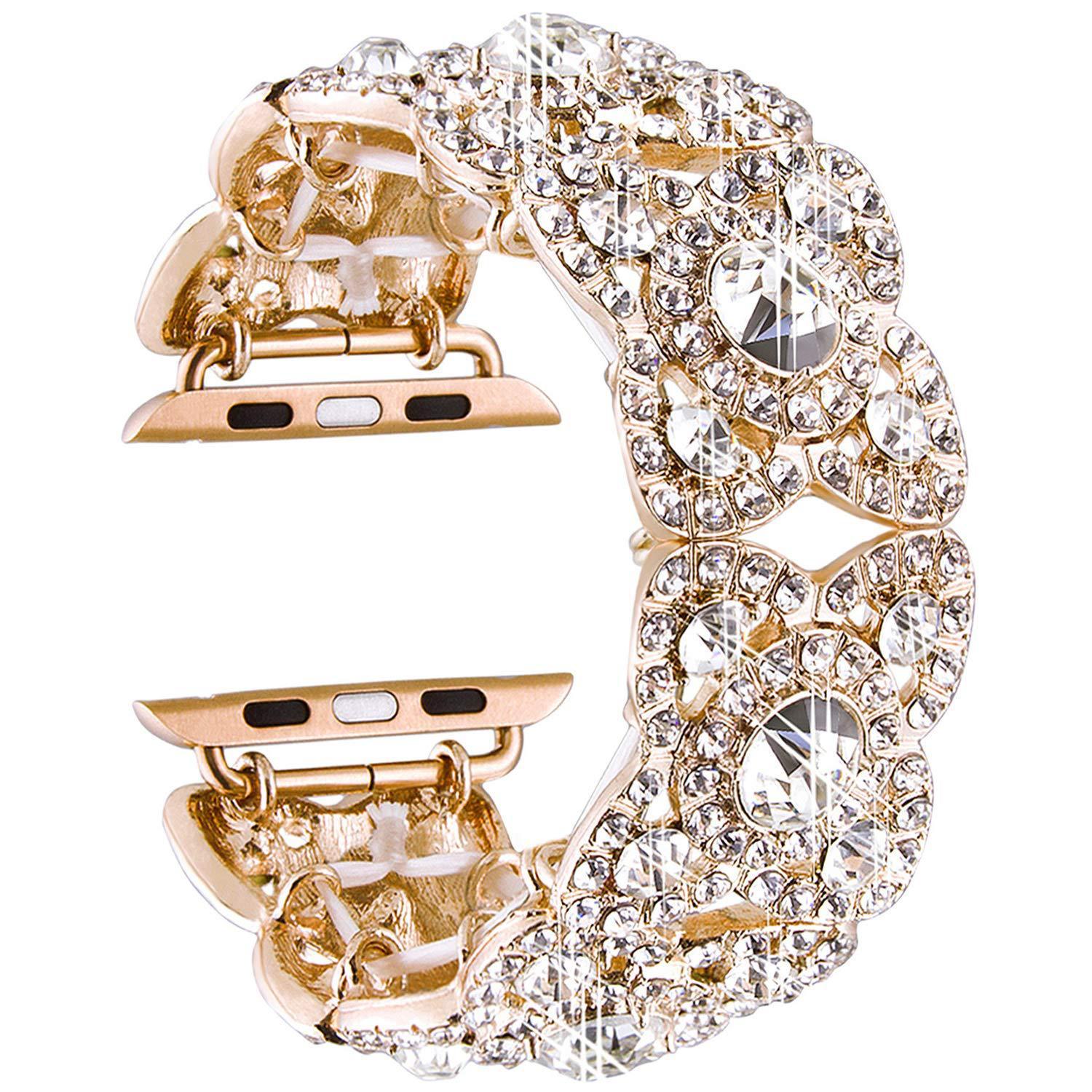 Diamond Flower Apple Watch Band