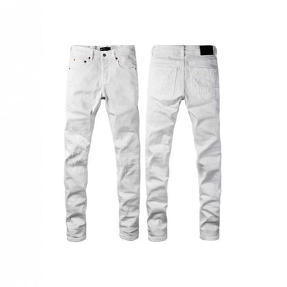 High Street Jeans Black Slim Fit Stretch Skinny Men