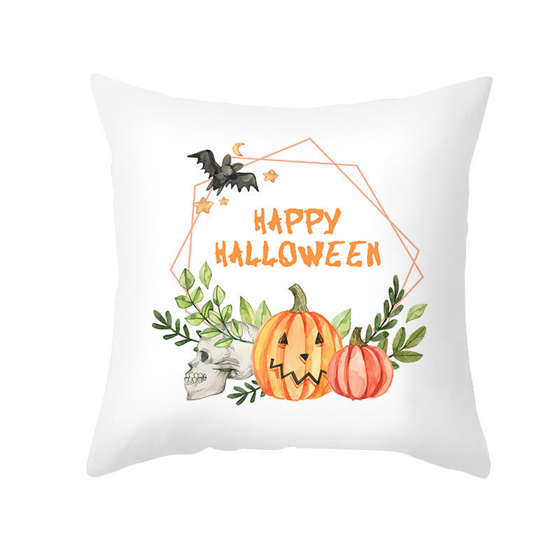 Halloween Pillowcase Pumpkin 🎃 – bright orange pillow cover with Nordic touch