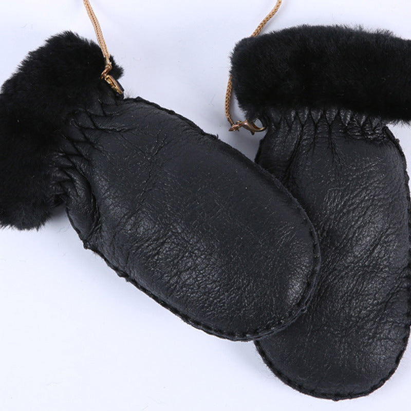 Children's Warm And Thick Mitten Gloves