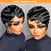 Soft Short Deep Wave Wig