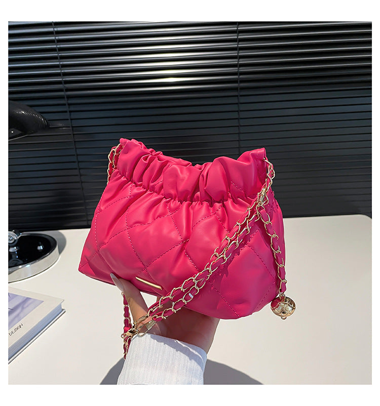 Diamond Embroidery Thread Fashion Bag Women's Chain Shoulder Bag