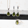 Luxury Drop Zircon Jewelry Set