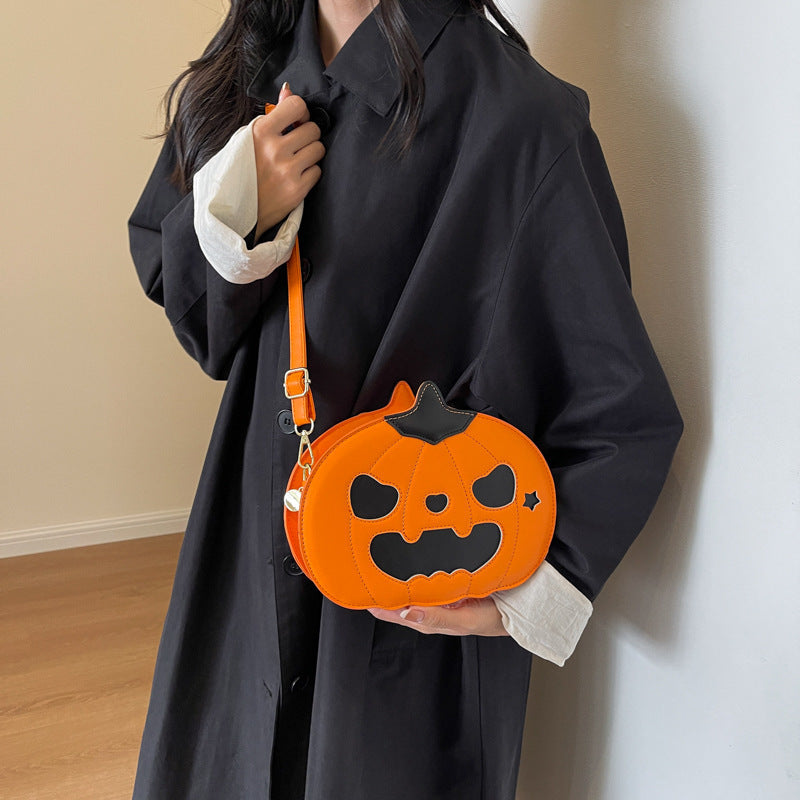 Pumpkin Bag Women's Halloween Shoulder Messenger Bag