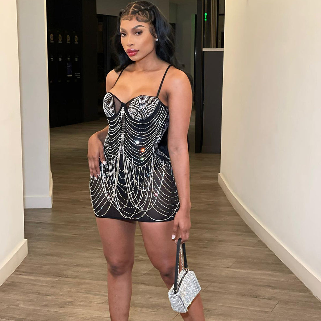 Fashion Tassel Mini Dress