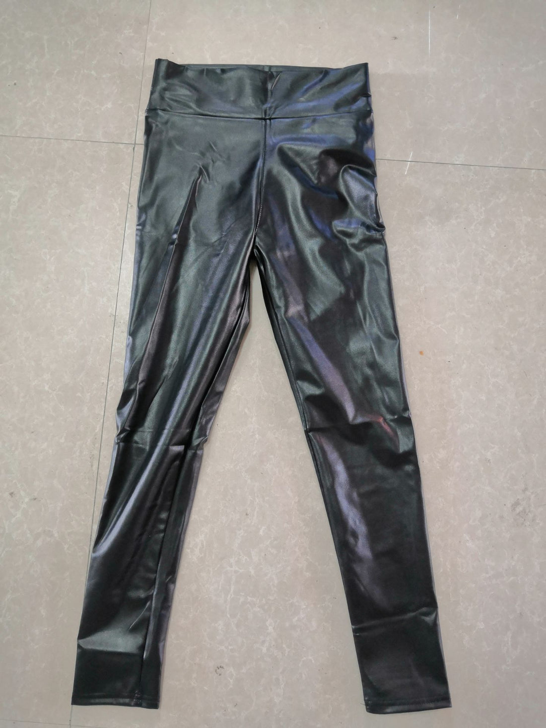 Trendy High Rise Leather Pants