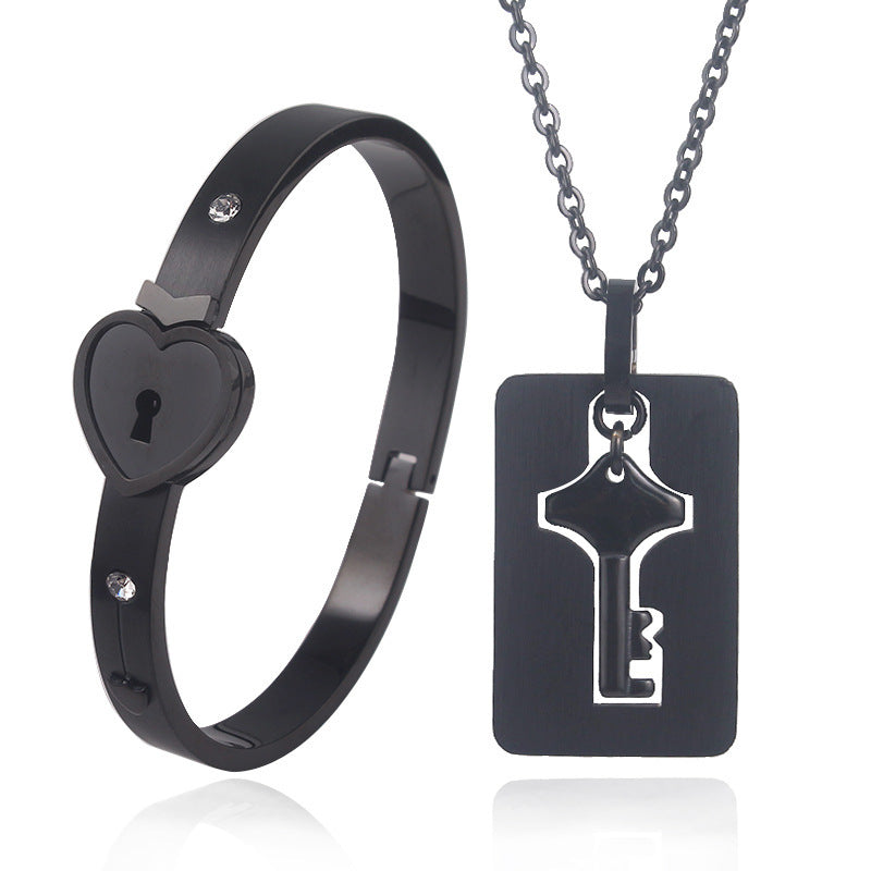Titanium Steel Love Set