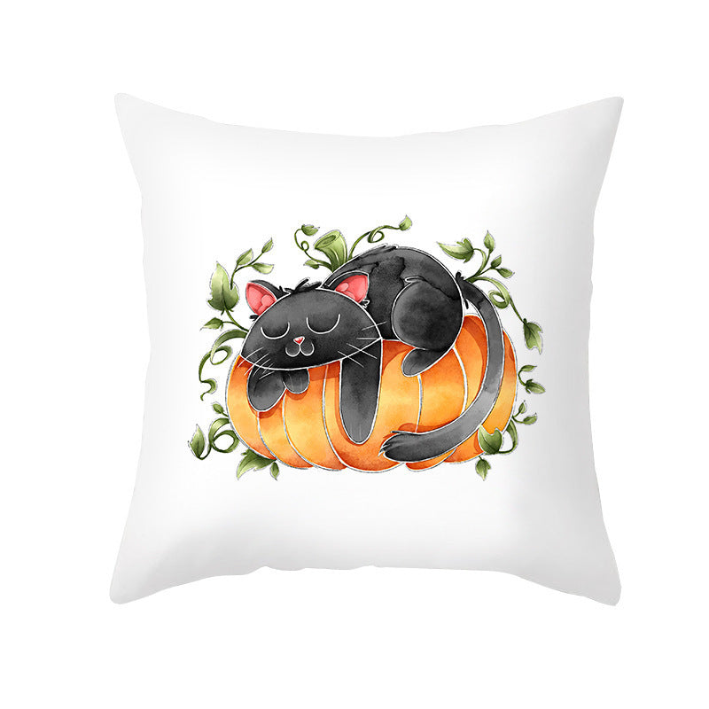 Halloween Pillowcase Pumpkin 🎃 – comfy and durable sofa cushion cover