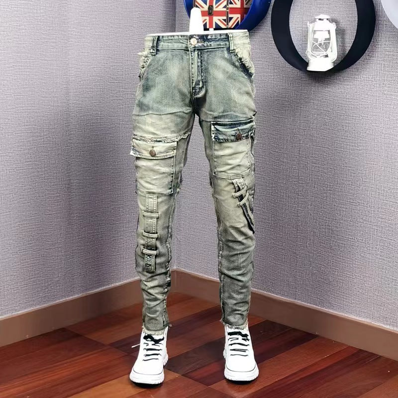 Fashion Casual Ripped Jeans