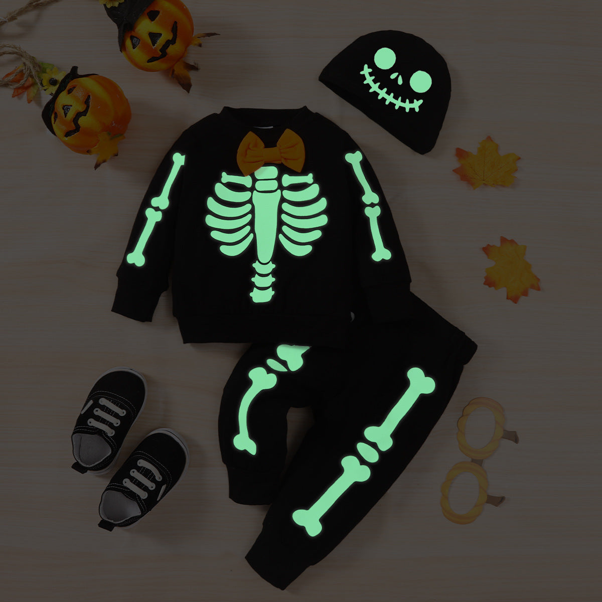 Halloween Luminous Baby Outfit