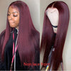 Soft Burgundy Frontal Wig