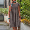 Trendy U-Neck Casual Dress