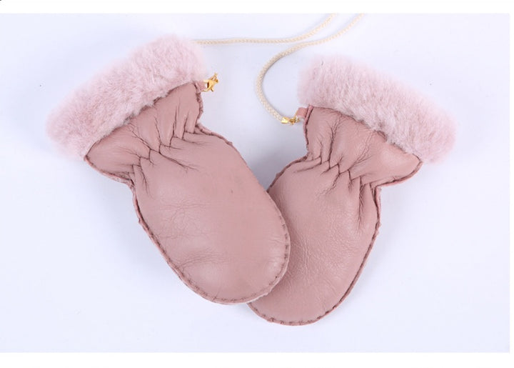 Children's Warm And Thick Mitten Gloves