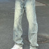 Men's Loose Straight Casual Wide-leg Jeans