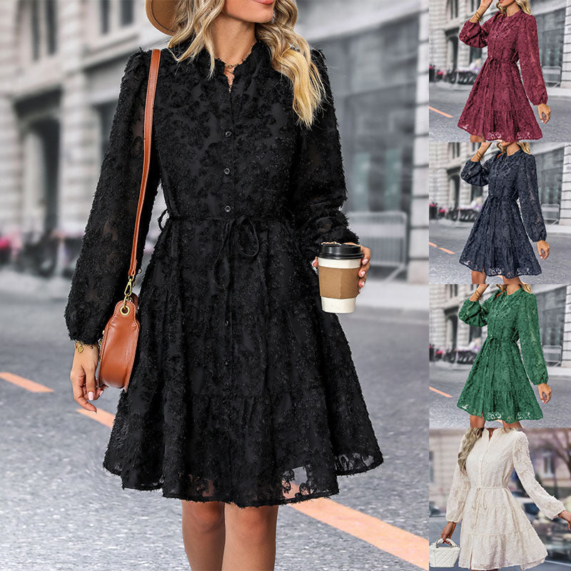 Women’s Long Sleeve Lace Dress