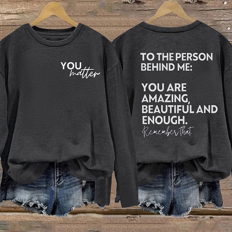 You Matter Inspirational Tee
