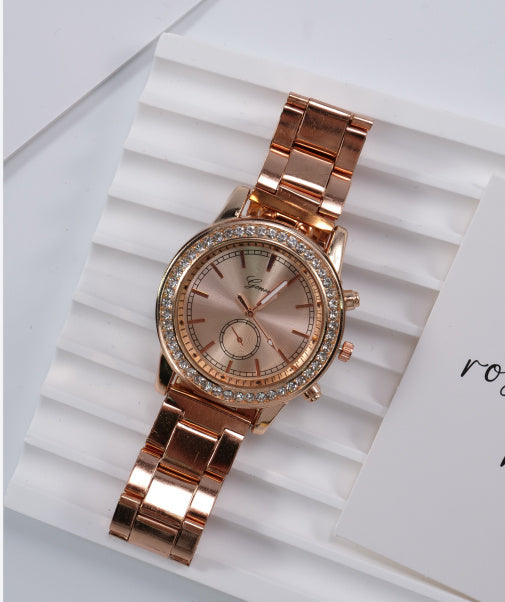 Men's Steel Belt Quartz Sports Watch