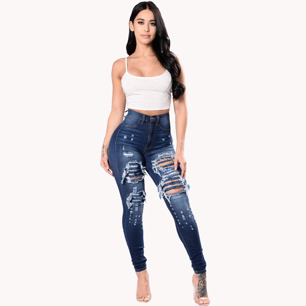 Women’s Ripped Denim Jeans