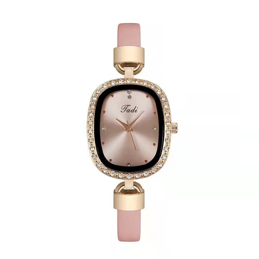 Diamond Rhinestone Watch Set