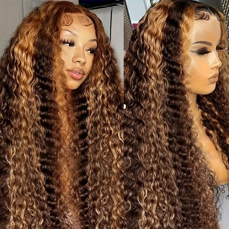 Wavy Tube Long Curly Wig
