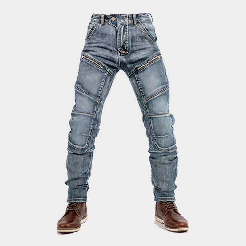 All-Season Biker Denim Men