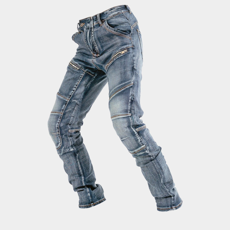 All-Season Biker Denim Men