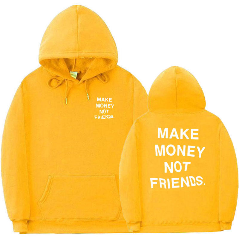 Trendy Fleece Pullover Hoodie