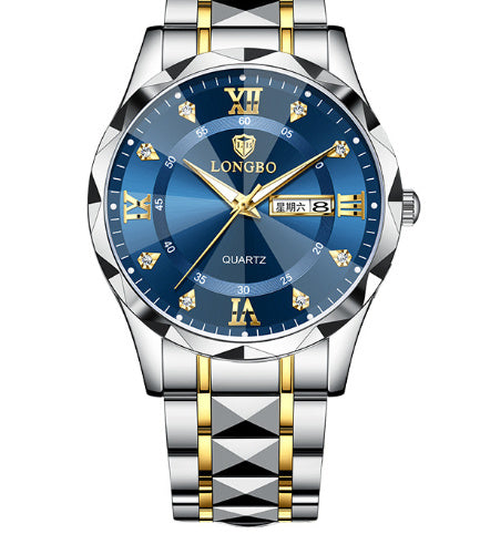 Waterproof Luminous Dual Watch