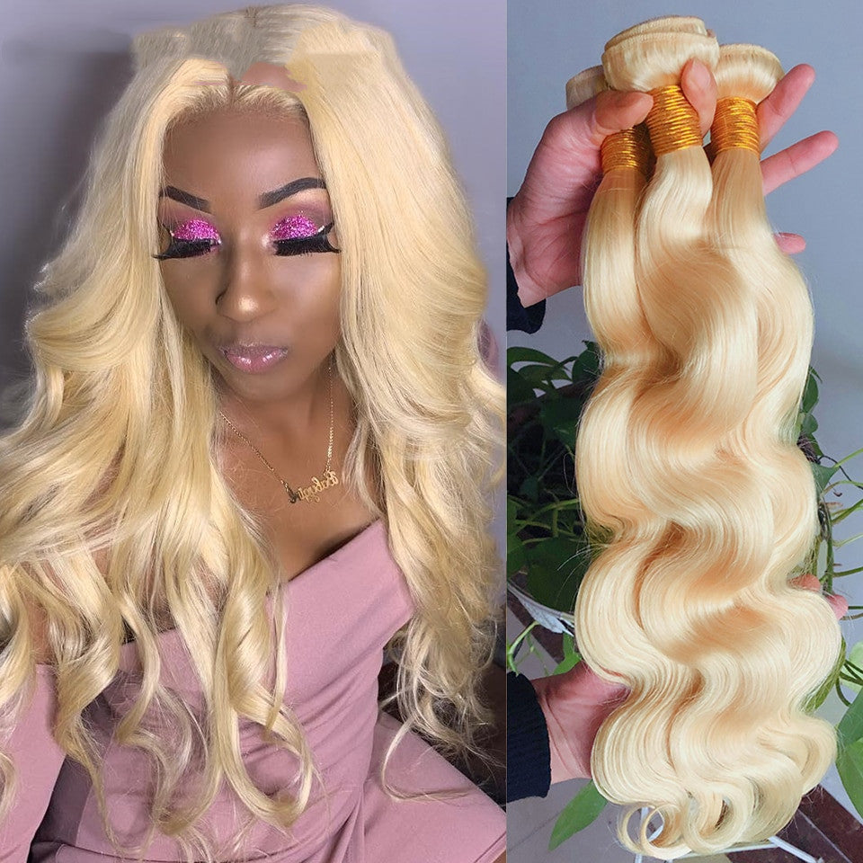 Soft Blonde Body Wave Bundles