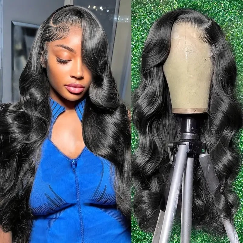 Natural Off White Curly Wig