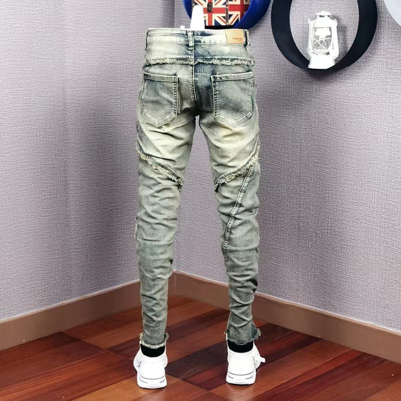 Fashion Casual Ripped Jeans