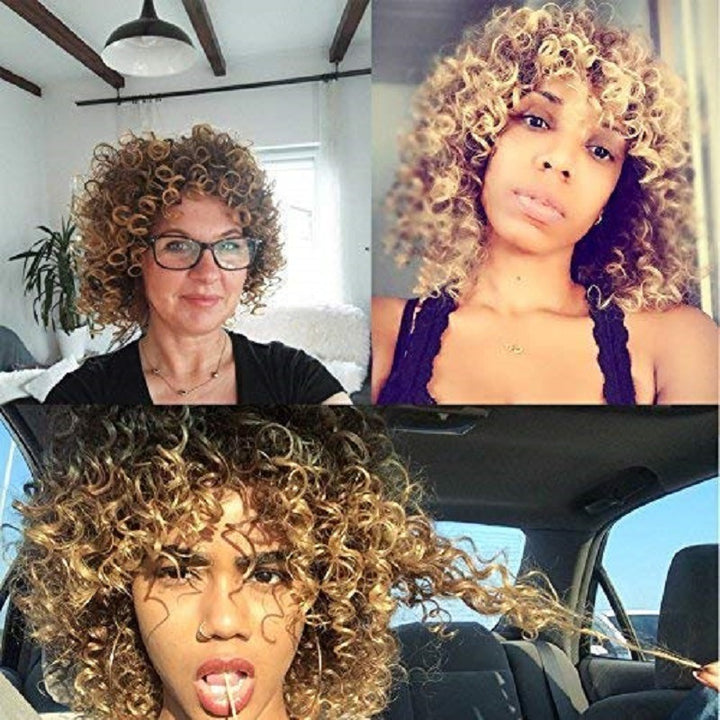 Short Afro Curly Wig