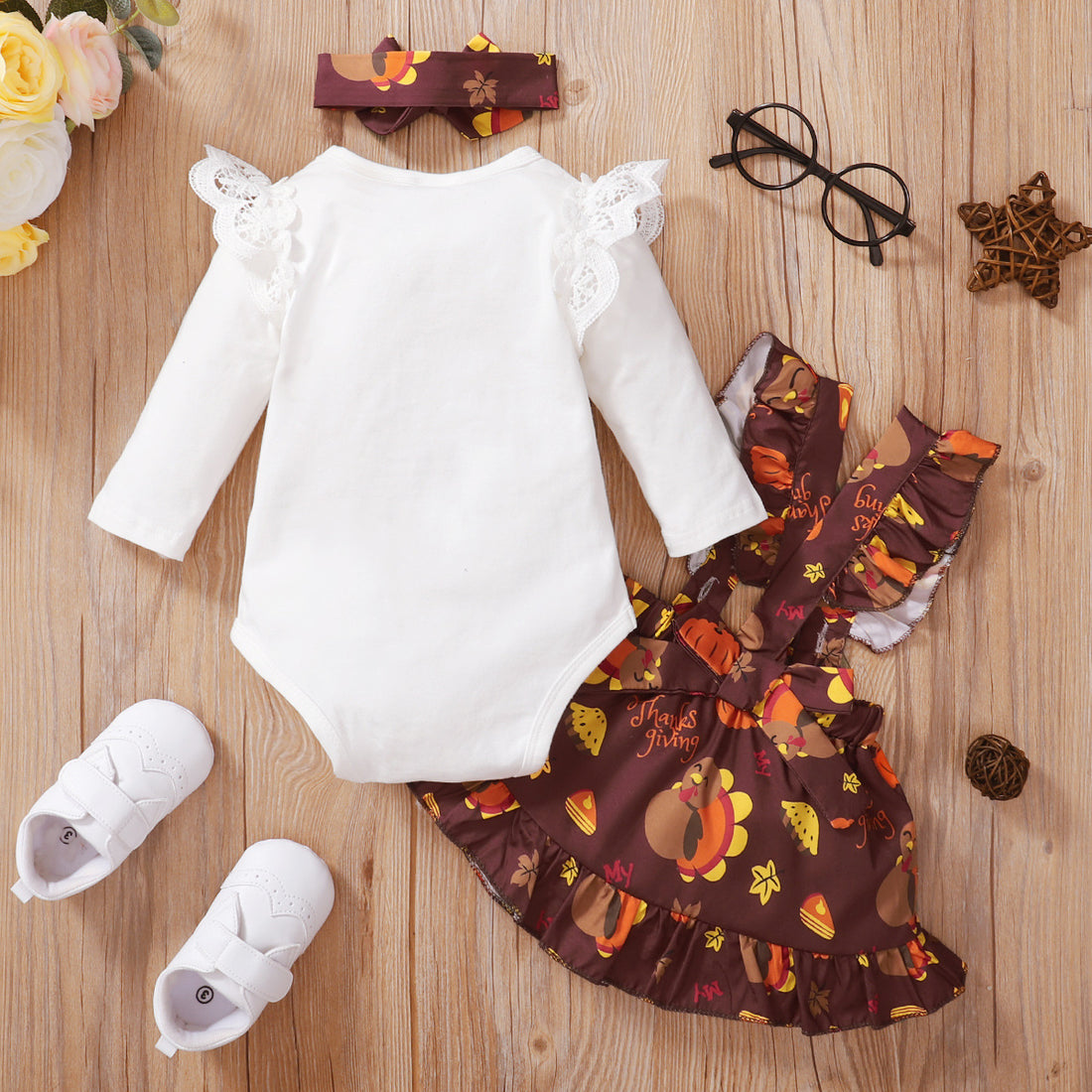 Thanksgiving Baby Outfit Set